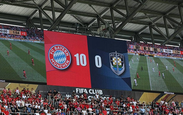 Bayern Munich tạo nên lịch sử với chiến thắng kỷ lục 10-0 tại FIFA Club World Cup